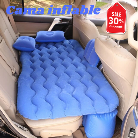 Colcho inflable para viaje en carro® Oferta 30%