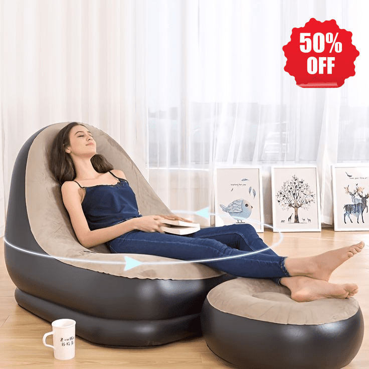 Sillon Inflable Con Reposa Pies® Oferta 50%